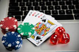 Mobile app home screen with live casino lobby
